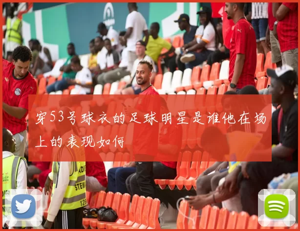 穿53号球衣的足球明星是谁他在场上的表现如何