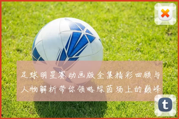 足球明星赛动画版全集精彩回顾与人物解析带你领略绿茵场上的巅峰对决
